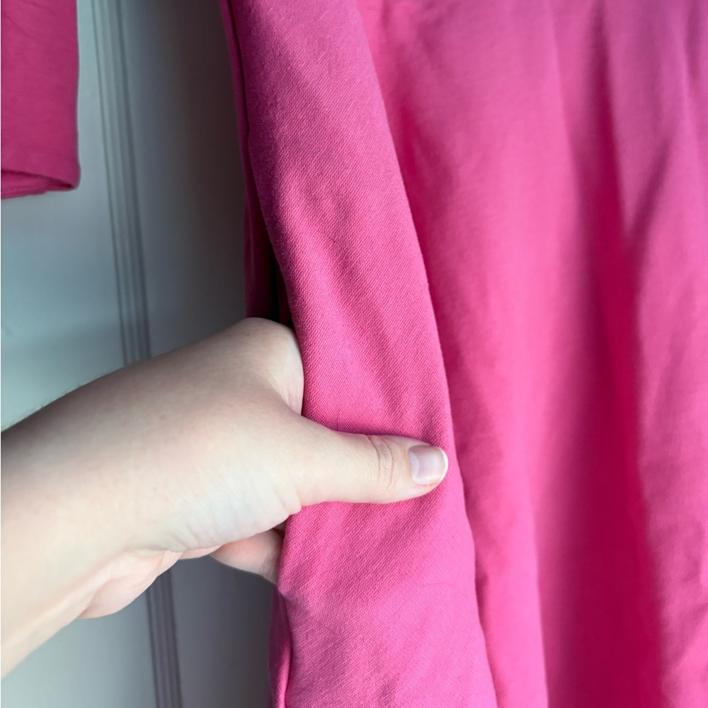 Kate Spade Pink Dress with Floral Collar size Medium - Picture 6 of 11